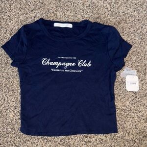 Navy Graphic Tee